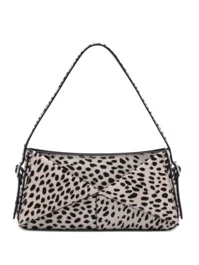 Coperni Animal-print Baguette Shoulder Bag In Neutral