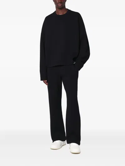 Represent Initial Crewneck Sweatshirt In Black