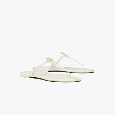 Tory Burch Mini Miller Jelly Thong Sandal In White
