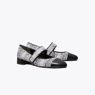 Tory Burch Cap-toe Mary Jane In Multi