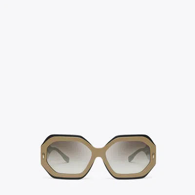 Tory Burch Miller Geometric Sunglasses In Brown