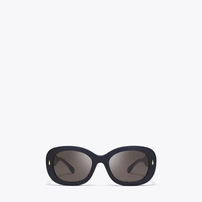 Tory Burch Miller Oval Sunglasses In Multi