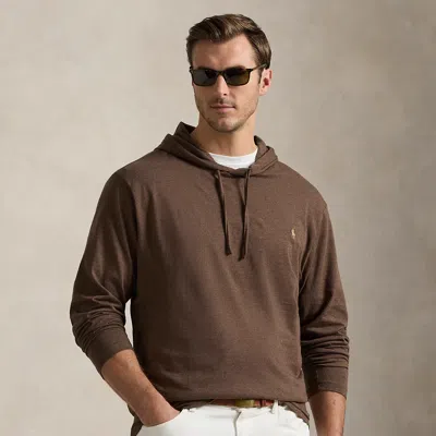 Polo Ralph Lauren Ralph Lauren Jersey Hooded T-shirt In Brown