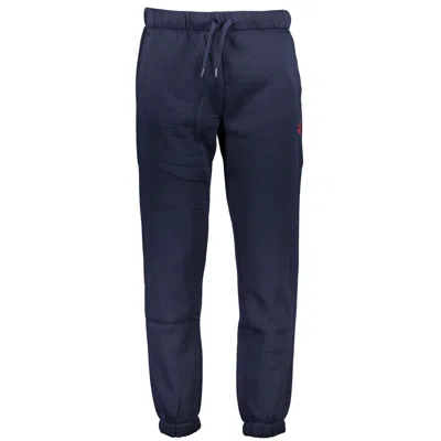 Gianmarco Venturi Blue Cotton Pant In Blue