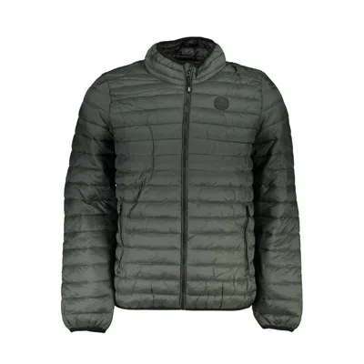 Gianmarco Venturi Green Polyamide Jackets & Coat In Black