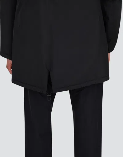 Herno Hooded Parka Down Jacket Clothing In Black