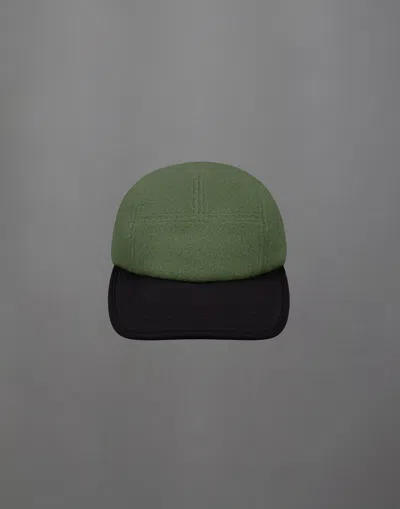 Herno Berretto In Pile In Green