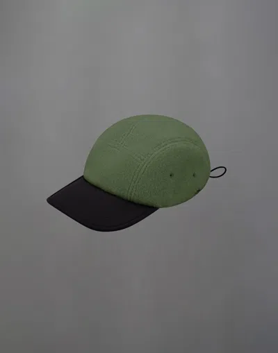 Herno Berretto In Pile In Green