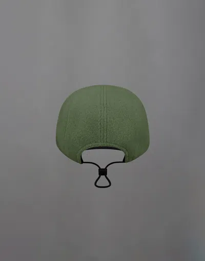 Herno Berretto In Pile In Green