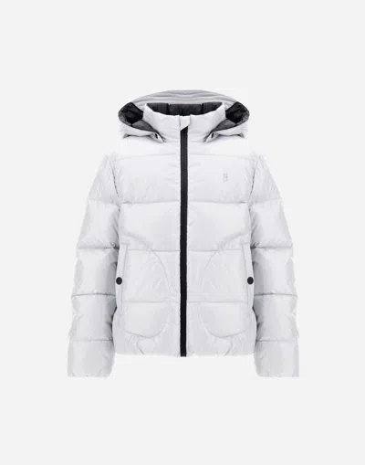 Herno Jacket In Gloss In Gray