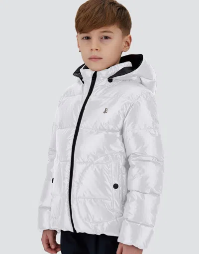 Herno Jacket In Gloss In Gray