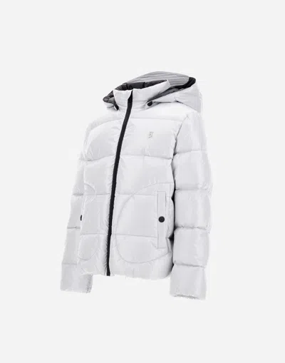 Herno Jacket In Gloss In Gray