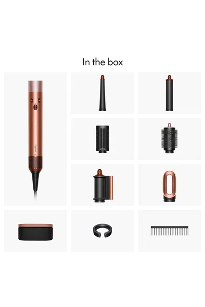 Dyson Limited Edition Airwrap Id Multi-styler For Straight To Wavy Hair In Amber Silk Null In Multi