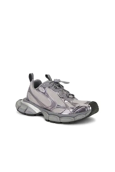 Balenciaga Men Grey Mesh And Polyurethane 3xl Sneakers In Gray