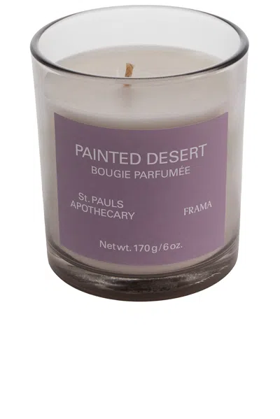Frama Painted Desert Scented Candle In Purple