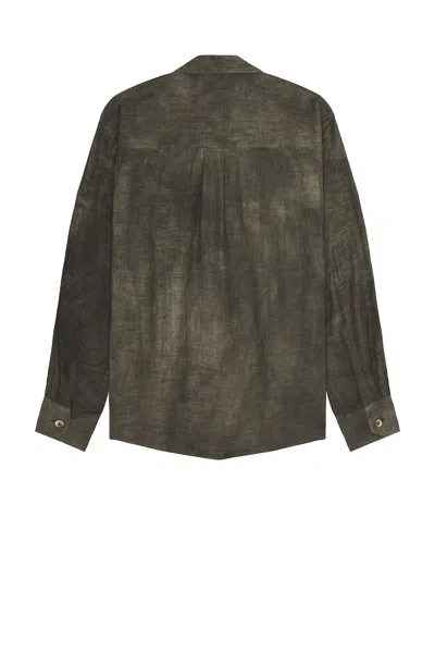 Our Legacy Above Shirt In Green