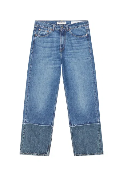 Our Legacy Regular Fit Jeans In Shelly Wash In Blue