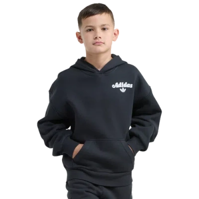 Adidas Originals Kids' Boys Adidas Adidas Superstar Hoodie In Black