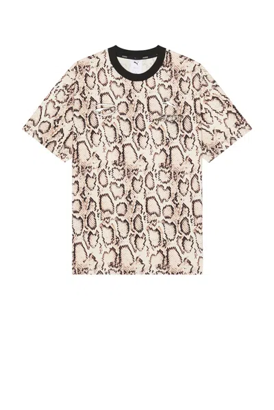 Puma X A$ap Rocky Snakeskin Tee In Brown