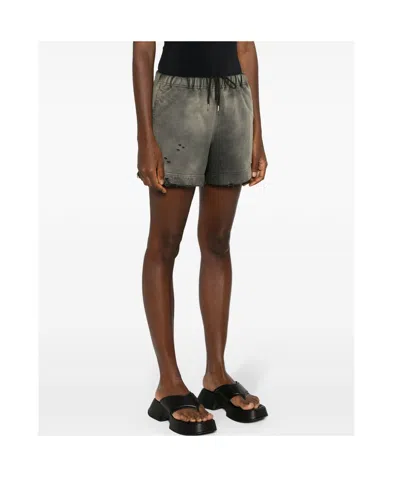 Miharayasuhiro Maison Mihara Yasuhiro Sunfaded Short Pants In Black