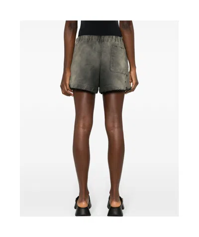 Miharayasuhiro Maison Mihara Yasuhiro Sunfaded Short Pants In Black