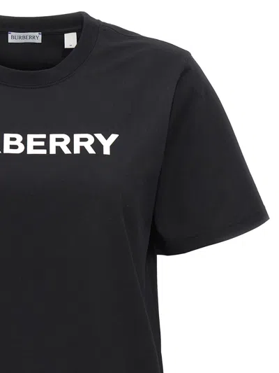 Burberry Women Cotton T-shirt With Logo In Multi