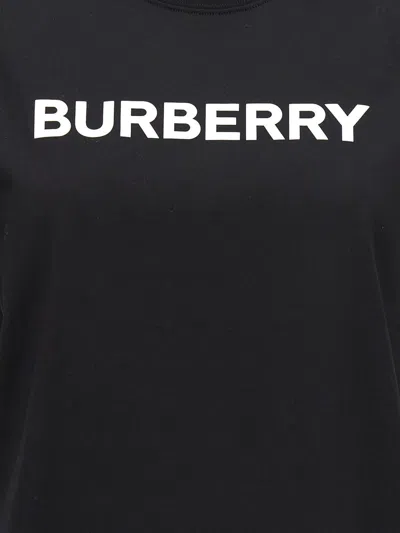 Burberry Women Cotton T-shirt With Logo In Multi