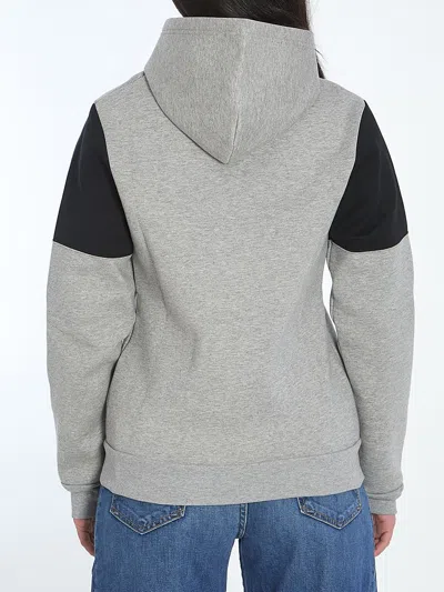 Balenciaga Loop Sports Icon Zip-up Sweatshirt In Gray
