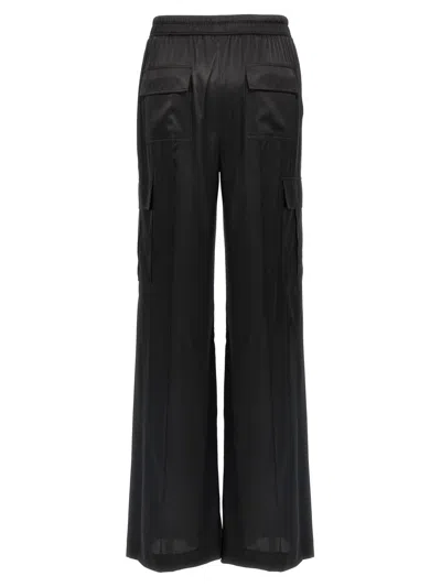 Tom Ford Cargo Silk Pants In Black