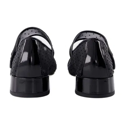 Tory Burch Cap Toe Mary Jane Ballerina With Block Heel In Multi