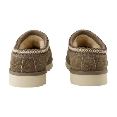 Ugg M Tasman Shaggy Mules In Brown