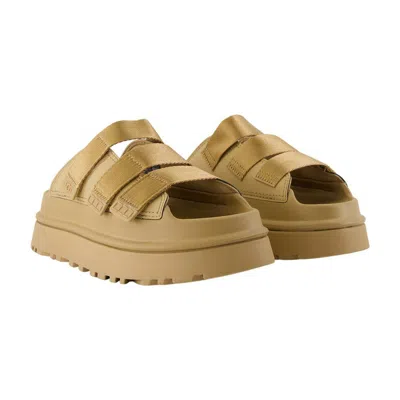 Ugg W Goldenglow Slide Mules In Nude