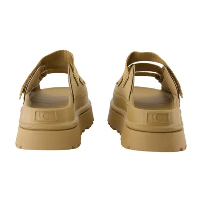 Ugg W Goldenglow Slide Mules In Nude