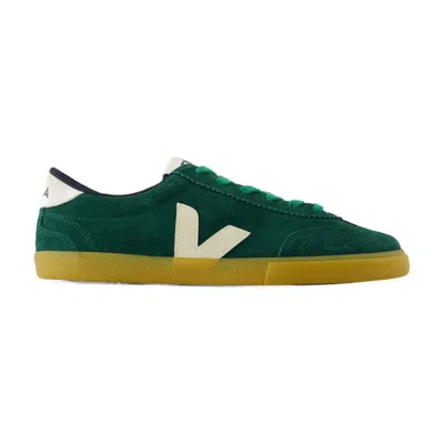 Veja Bold Suede Golf Pierre Sneakers In Green