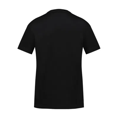 Versace Medusa Minimalist Crew Neck T-shirt In Black