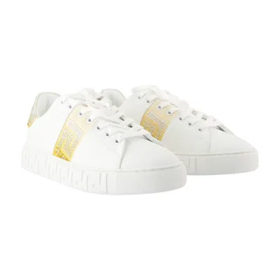 Versace Free Bio Sneakers In Multi