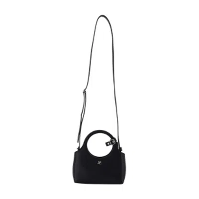 Courrèges Courrges Mini Holy Day Handbag In Black