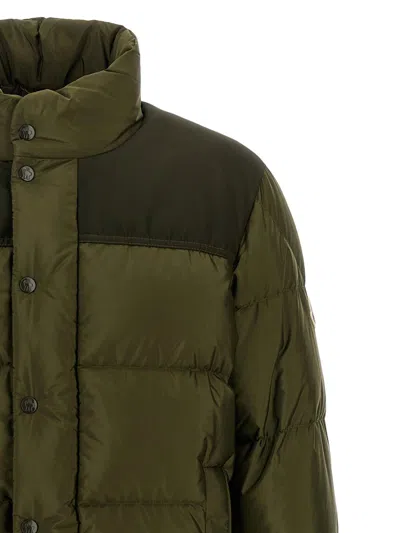 Moncler Down Jacket "tuileries" In Green