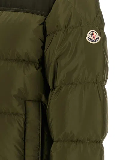 Moncler Down Jacket "tuileries" In Green