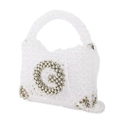Germanier Bead-embellished Tote Bag In White