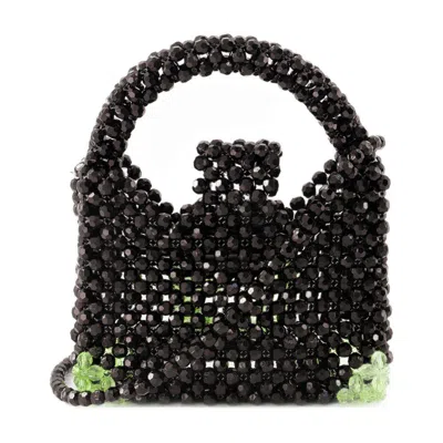 Germanier Bead-embellished Tote Bag In Black
