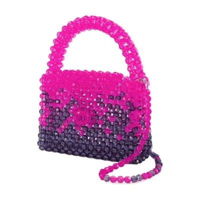 Germanier Bead-embellished Mini Tote Bag In Multi