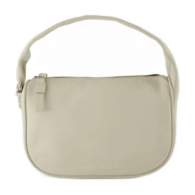 Marc Jacobs Pushlock Mini Hobo Bag In White