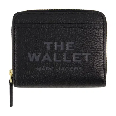 Marc Jacobs The Mini Compact Wallet In Black