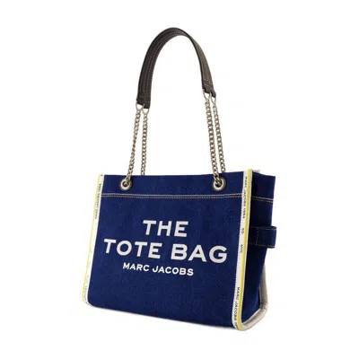 Marc Jacobs Medium 'tote' Denim Bag In Blue