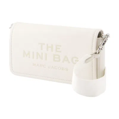Marc Jacobs The Leather Mini Bag In White
