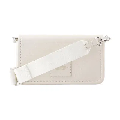 Marc Jacobs The Leather Mini Bag In White