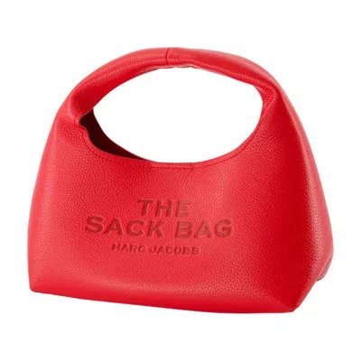 Marc Jacobs The Mini Sack Purse In Red