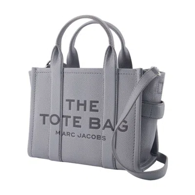 Marc Jacobs Double Handle Shoulder Bag In Gray