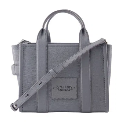 Marc Jacobs Double Handle Shoulder Bag In Gray